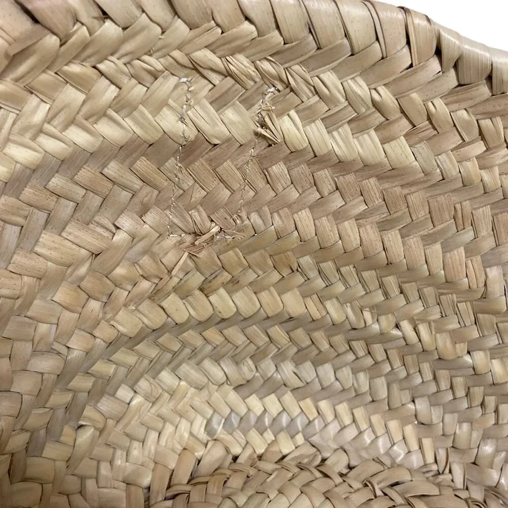 Loewe Basket Bag Small Tote Bag Natural (Beige) Tan (Brown) Palm Leaf Calf